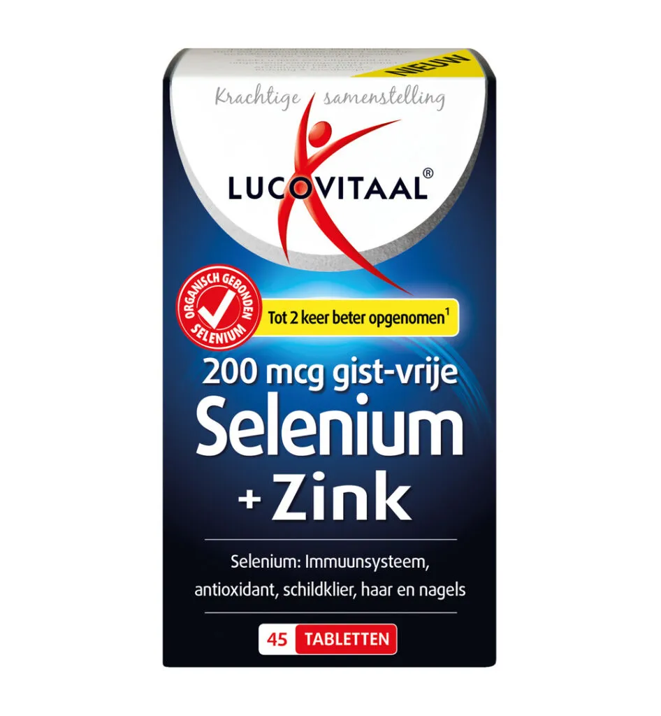 Lucovitaal Selenium Zink (45 tabletten)