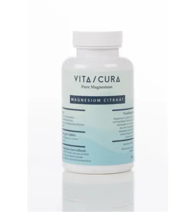 Vita Cura Magnesium Citraat 200 mg (120 tabletten)