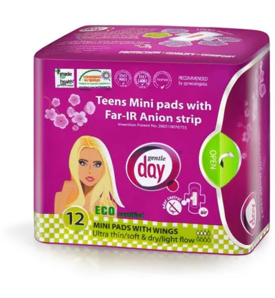 Gentle Day Maandverband tiener (12 stuks)