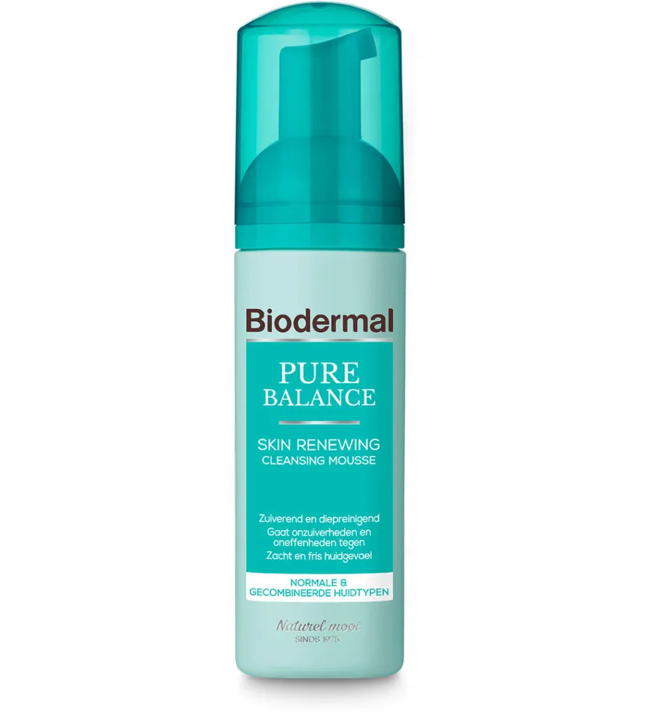 Biodermal Pure balance renewing cleansing mousse (150 ml)