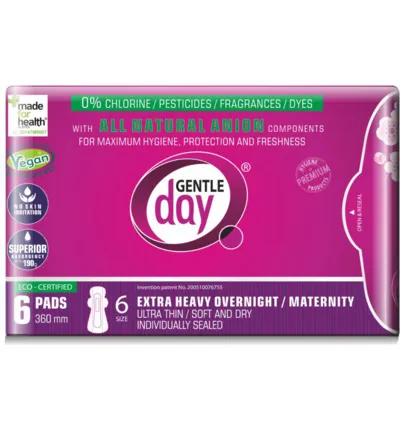 Gentle Day Maandverband nacht extra (6 stuks)