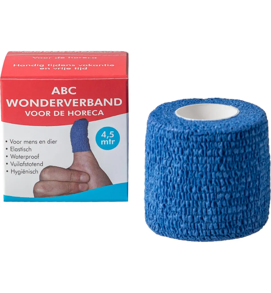 Abc Wondverband Wonderverband Blauw Horeca (1 stuk)