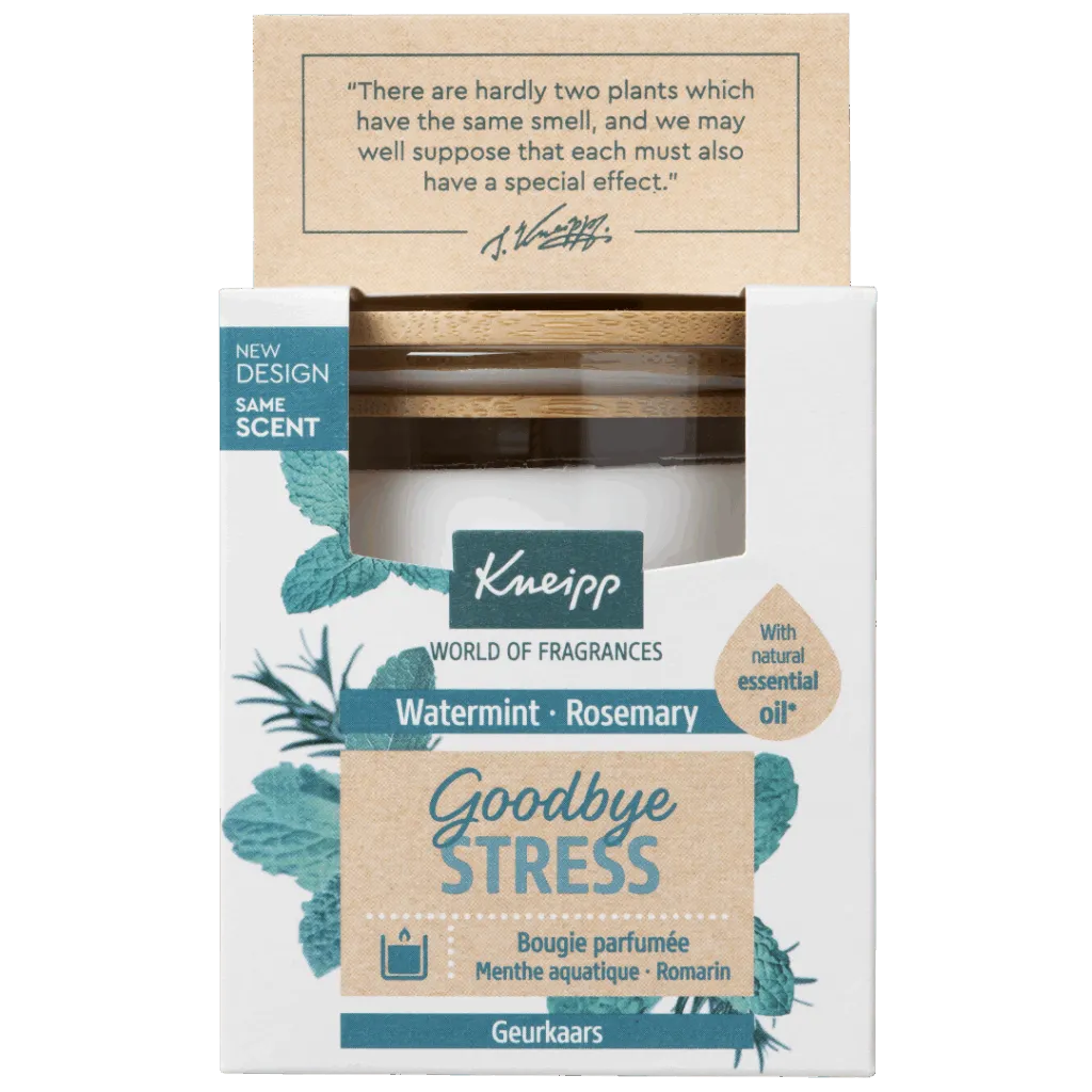 Kneipp Geurkaars Goodbye Stress (145 gr)