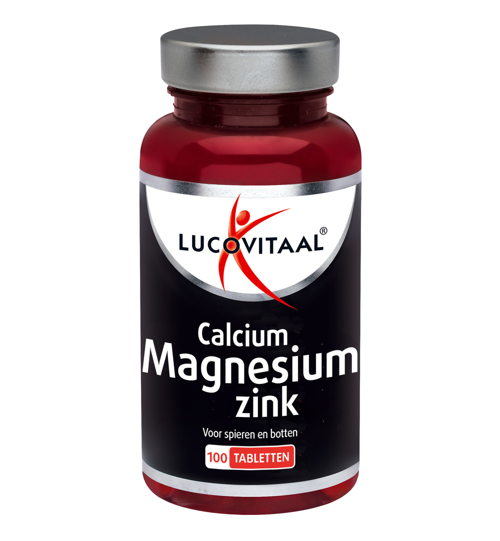 Lucovitaal Calcium Magnesium Zink (100 tabletten)