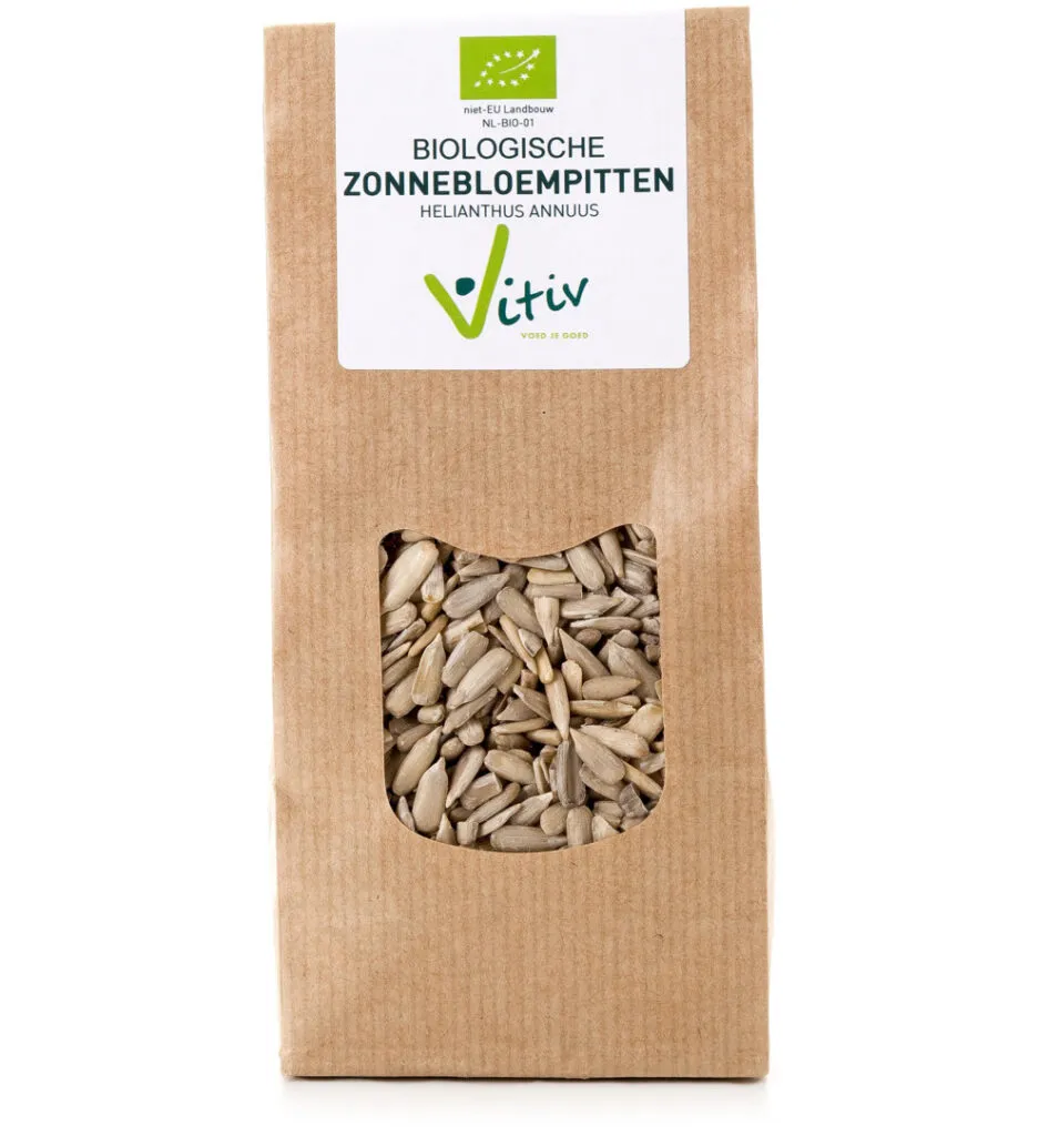 Vitiv Zonnebloempitten Bio (250 gr)