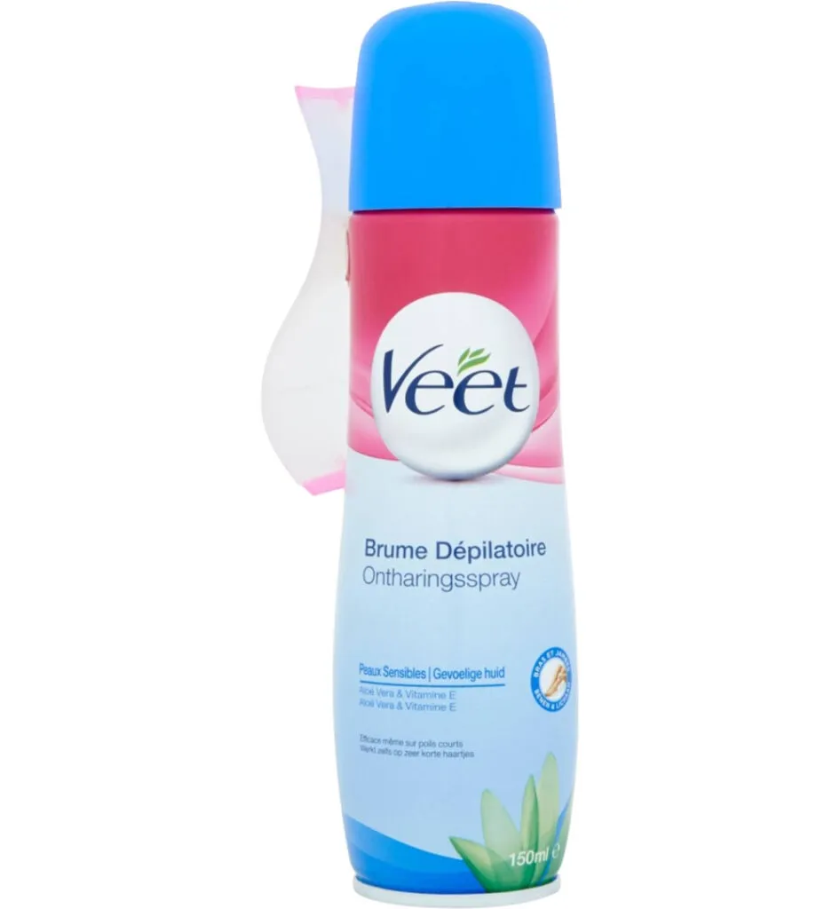 Veet Ontharingsspray gevoelige huid (150 ml)
