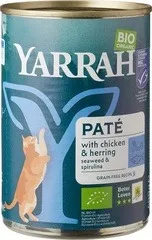 Yarrah Kat Pate Met Vis Bio (400 gr)