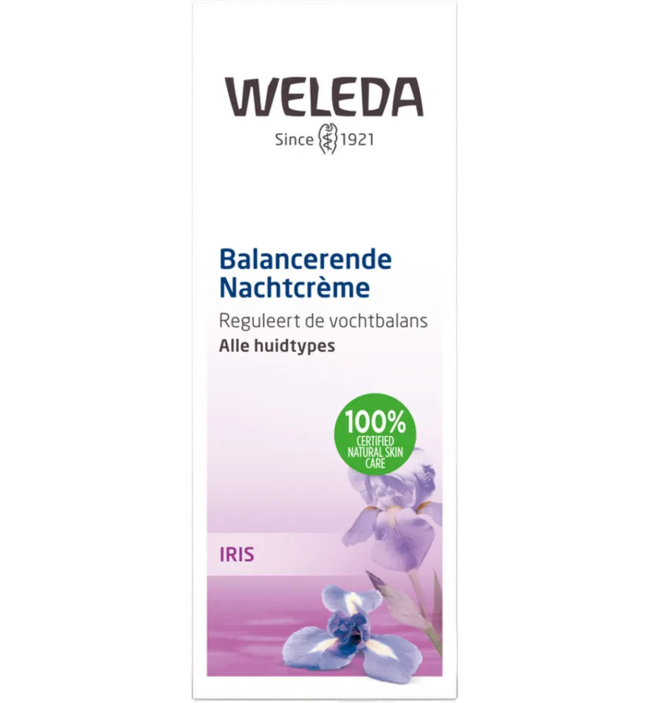 WELEDA Iris balancerende nachtcreme (30 ml)