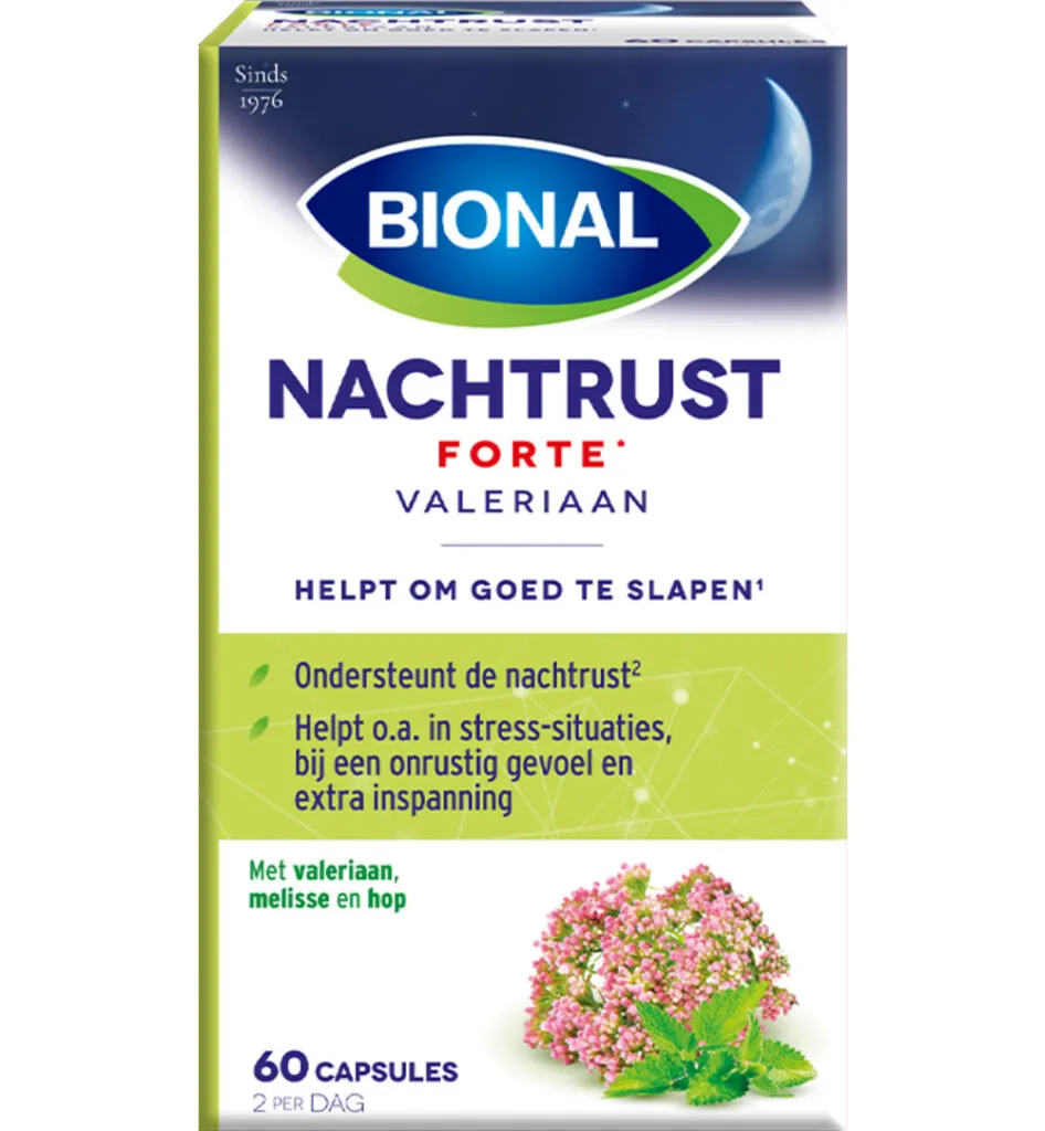 Bional Nachtrust Extra Sterk (60 capsules)