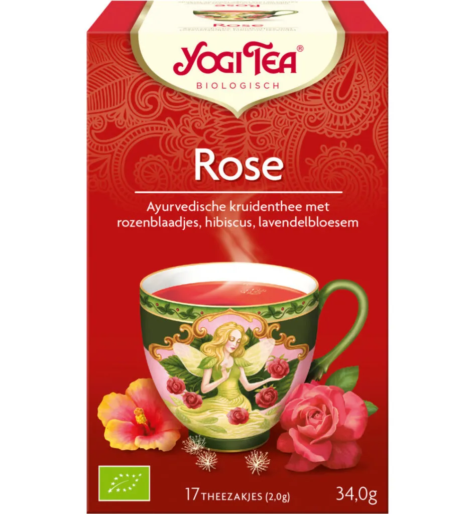 Yogi Tea Tao rose bio (17 stuks)
