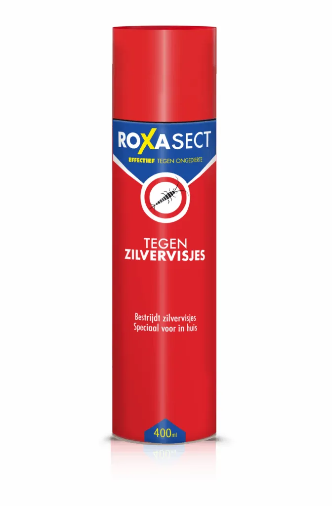 Roxasect Spuitbus tegen zilvervisjes (400 ml)