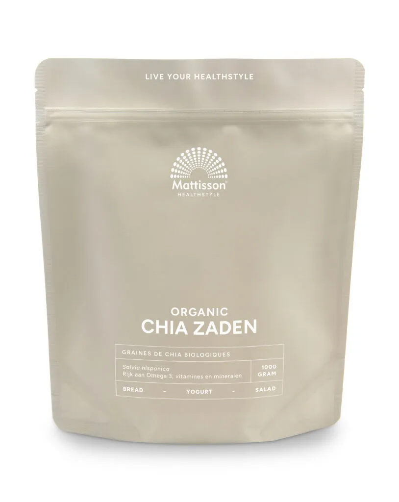 Mattisson Absolute Chia Zaad Raw Bio (1000 gr)