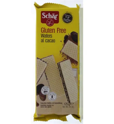Dr. Schär Wafels Chocolade (125 gr)