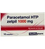 Healthypharm Paracetamol 1000mg (10 zetpillen)