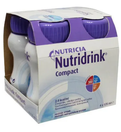 Nutridrink Compact Neutraal 125ml (4 stuks)