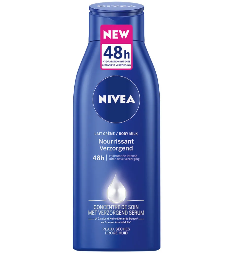 Nivea Body milk verzorgend pomp (400 ml)