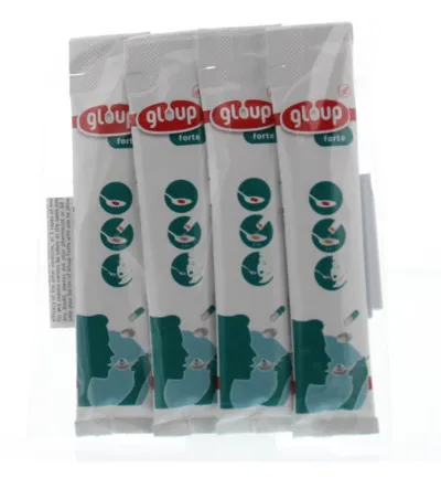Gloup Forte stickpack vanilla (4 stuks)