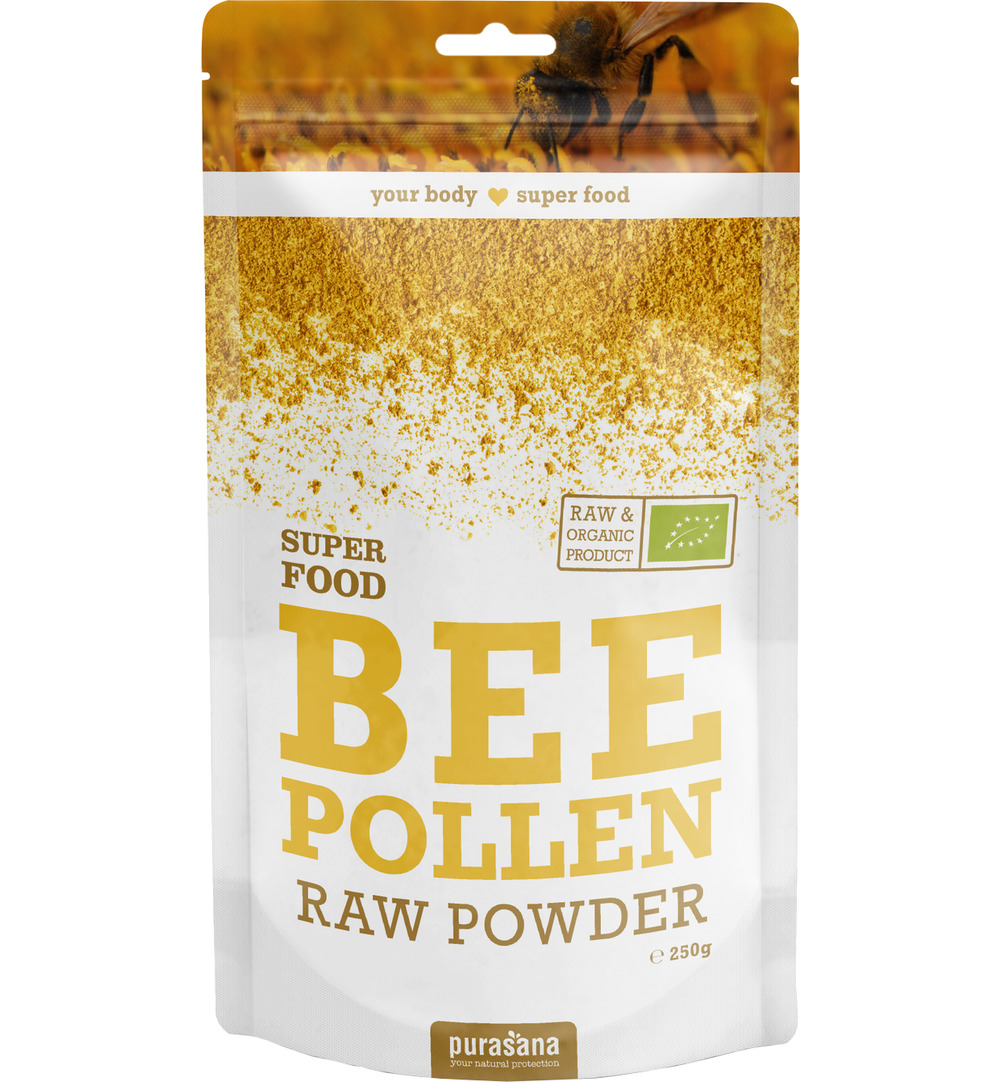 Purasana Bijenpollen Poeder Bio (250 gr)