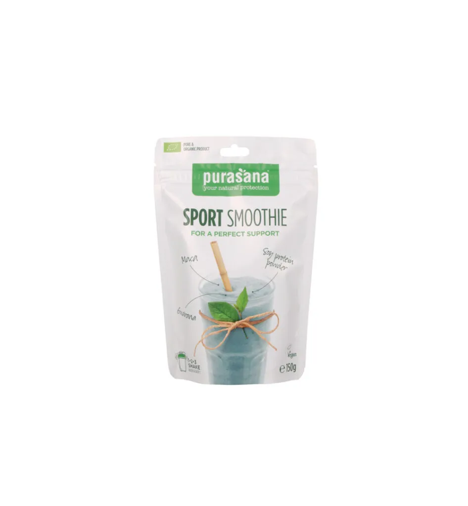 Purasana Sport Smoothie Shake Vegan Bio (150 gr)
