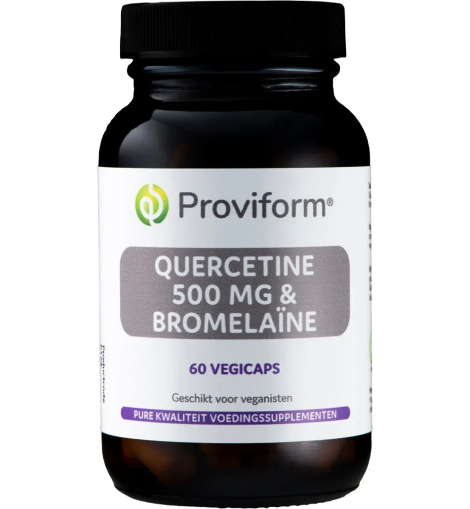 Proviform Quercetine 500 Mg & Bromelaine (60 vega capsules)