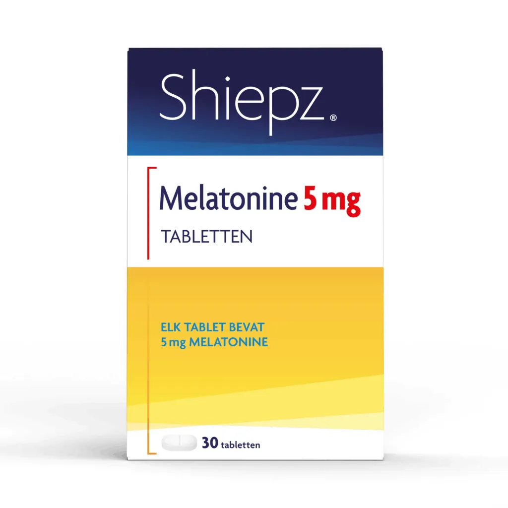Shiepz Melatonine 5 Mg (30 tabletten)