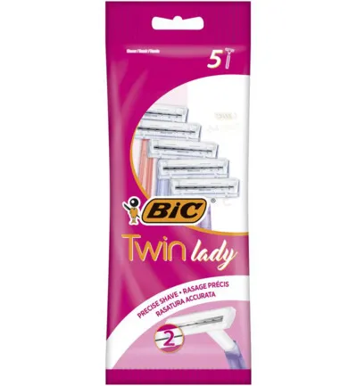 Bic Lady twin pouch mesjes (5 stuks)