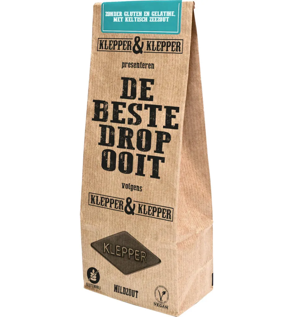 Klepper&Klepper De Beste Drop Ooit Mildzout (200 gr)