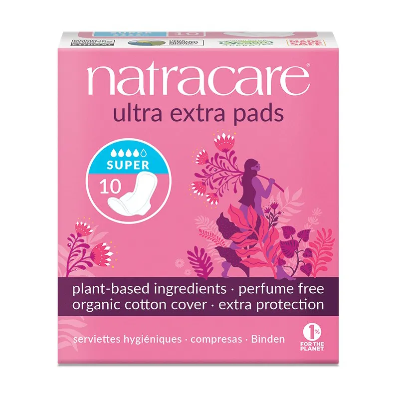 Natracare Maandverband ultra extra super (10 stuks)