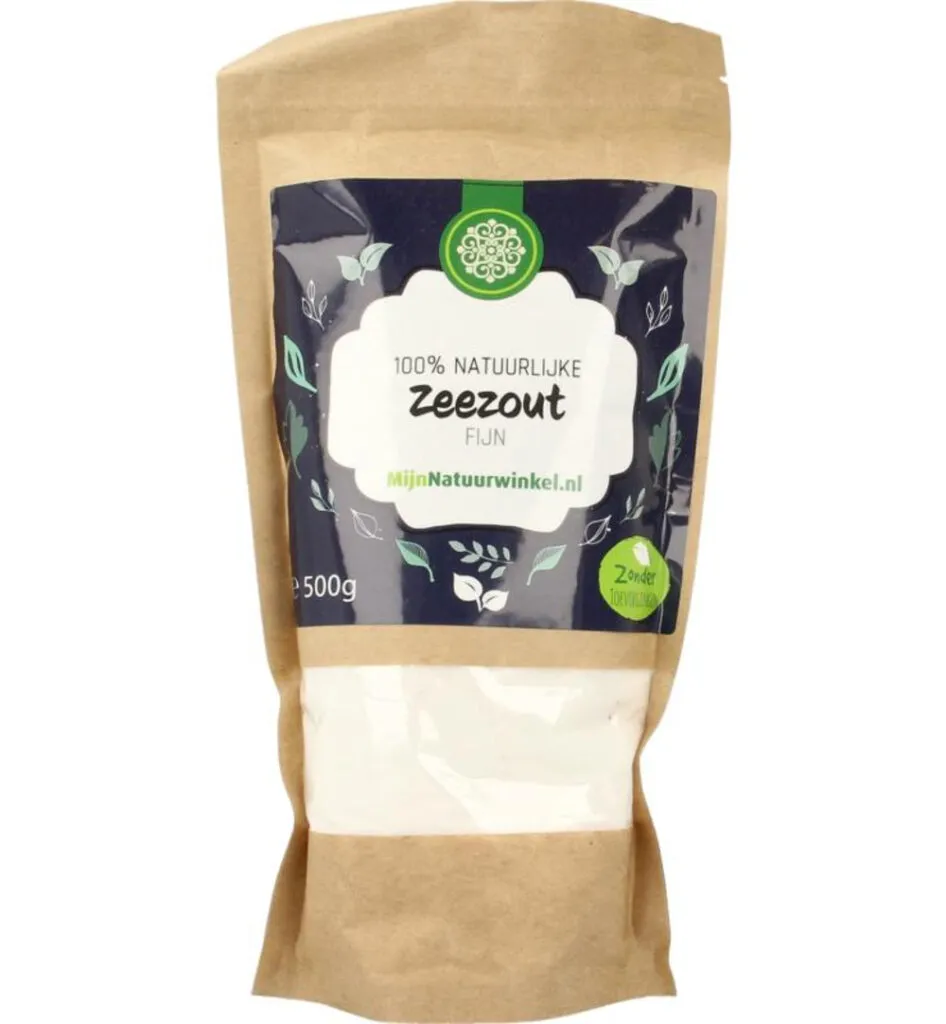 Mijnnatuurwinkel Zeezout Fijn (500 gr)