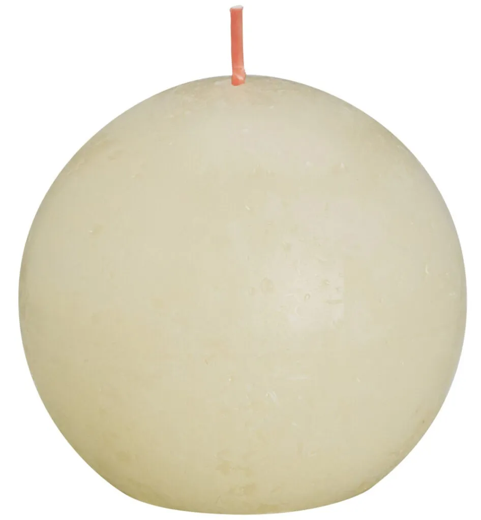 Bolsius Rustiek Bolkaars Shine 76 Soft Pearl (1 stuk)