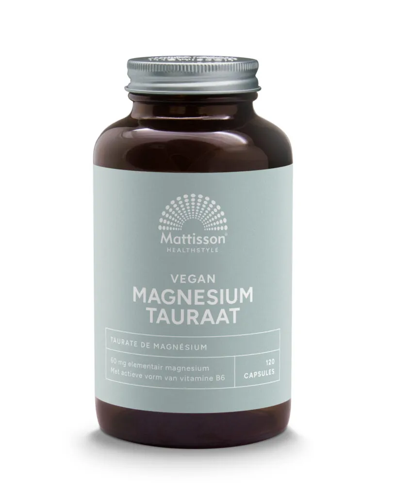 Mattisson Magnesium Tauraat Vegan (120 vega capsules)