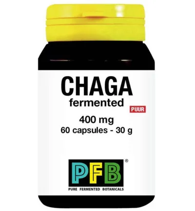 Snp Chaga fermented 400 mg puur (60 vega capsules)