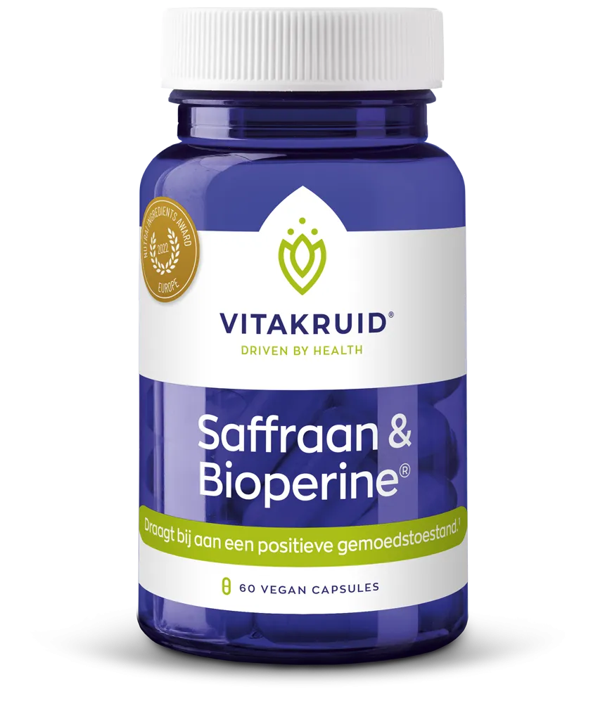 Vitakruid Saffraan 28 Mg (Affron®) & Bioperine (60 vega capsules)