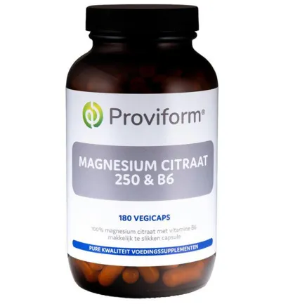 Proviform Magnesium Citraat 250 & B6 (180 vega capsules)