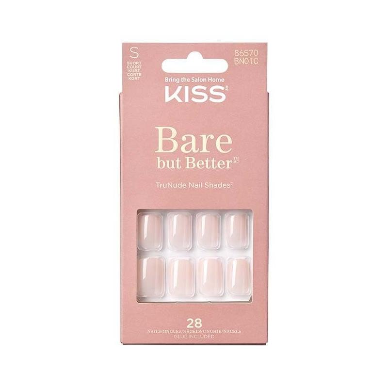 Kiss Bare but better nails nudies (1 set)