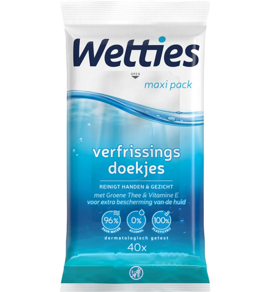 Wetties Maxipack (40 stuks)