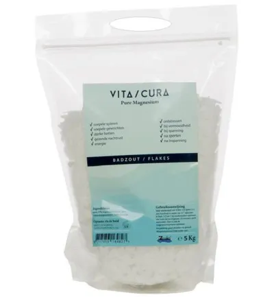 Vita Cura Magnesium zout/flakes (1000 gr)