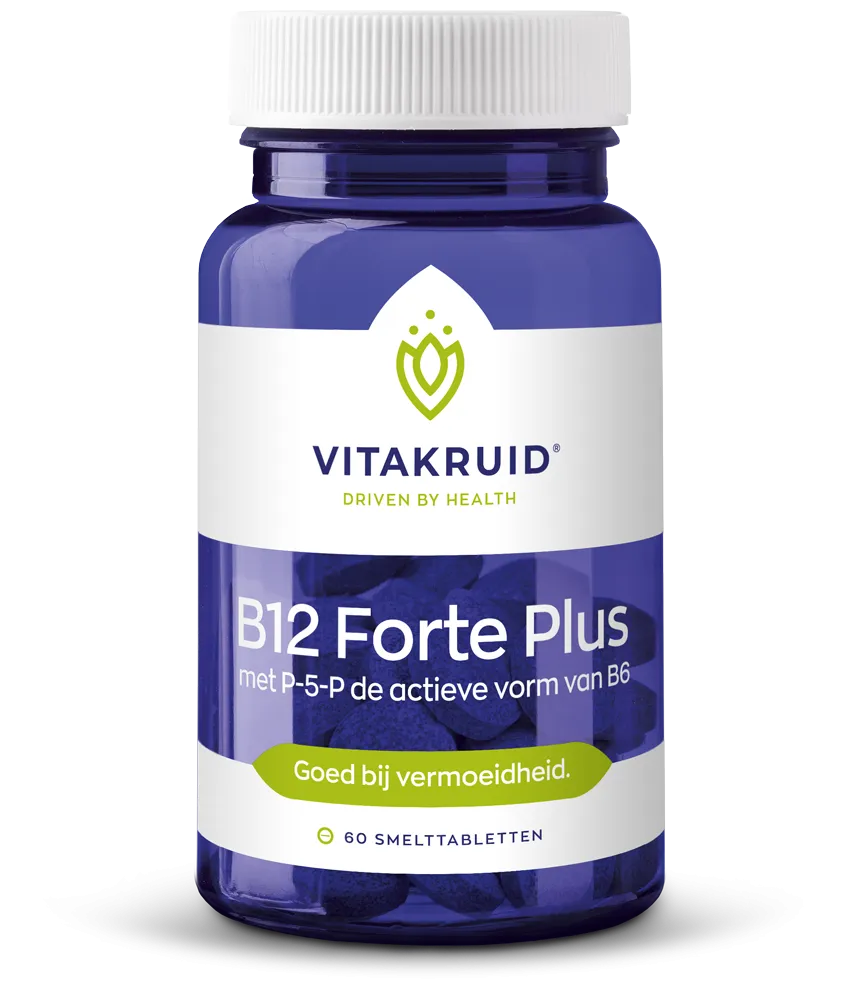 Vitakruid B12 Forte Plus® 3.000 Met P-5-P Vitamine (60 tabletten)