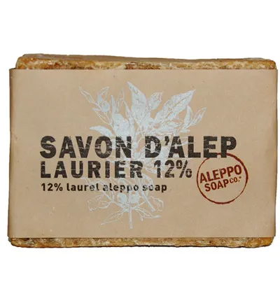 Aleppo Soap Co Aleppo zeep 12% laurier (200 gr)