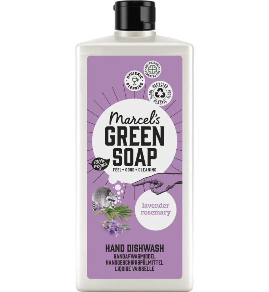 Marcel's Green Soap Afwasmiddel lavendel & rozemarijn (500 ml)