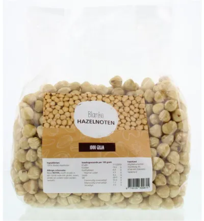 Mijnnatuurwinkel Blanke Hazelnoten (1000 gr)