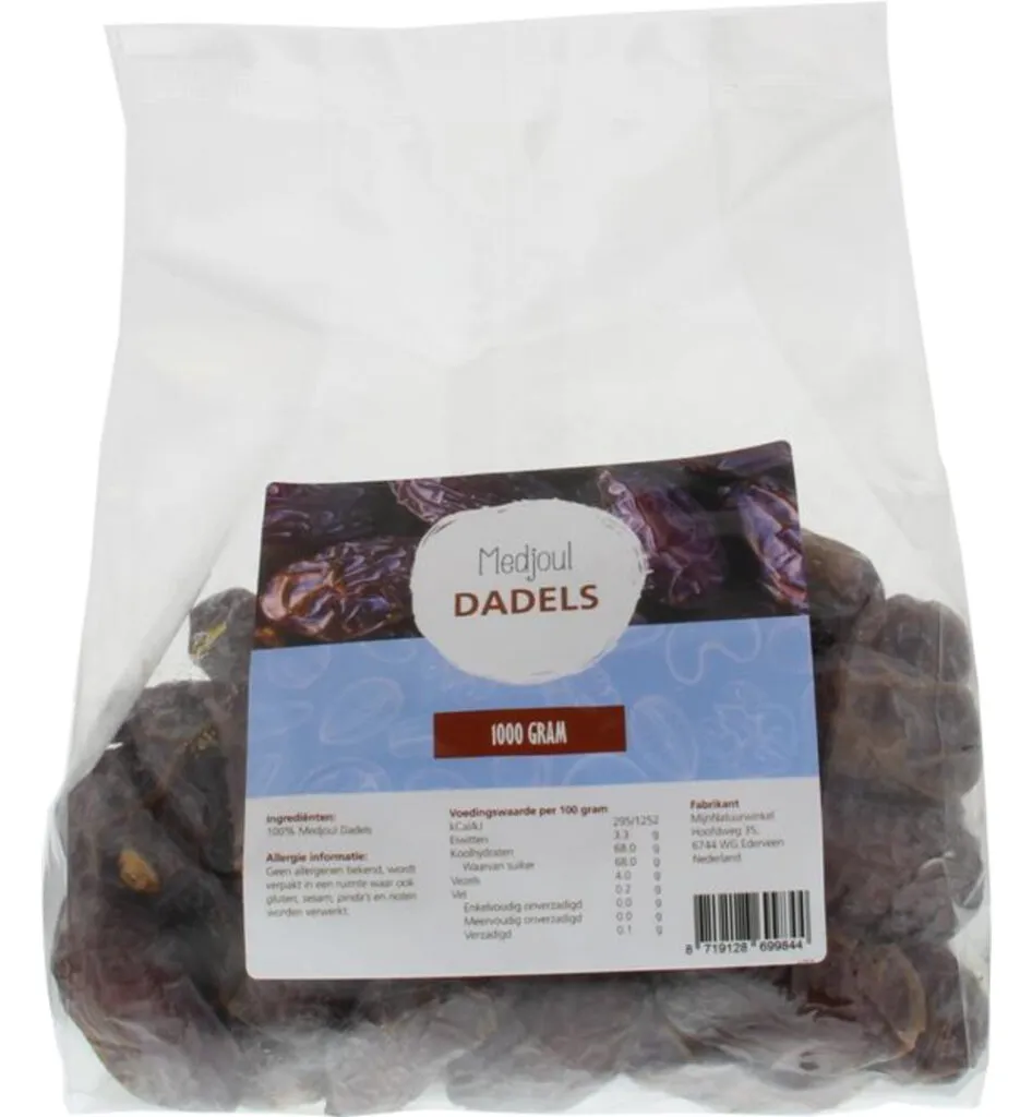 Mijnnatuurwinkel Medjoul Dadels (1000 gr)
