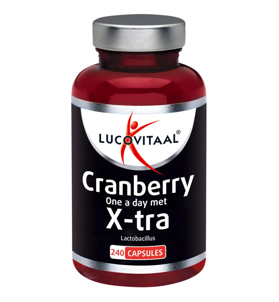 Lucovitaal Cranberry X-tra Lactobacillus (240 capsules)