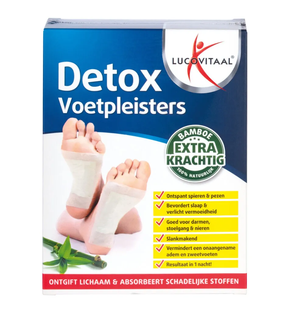Lucovitaal Detox Voetpleisters (10 stuks)
