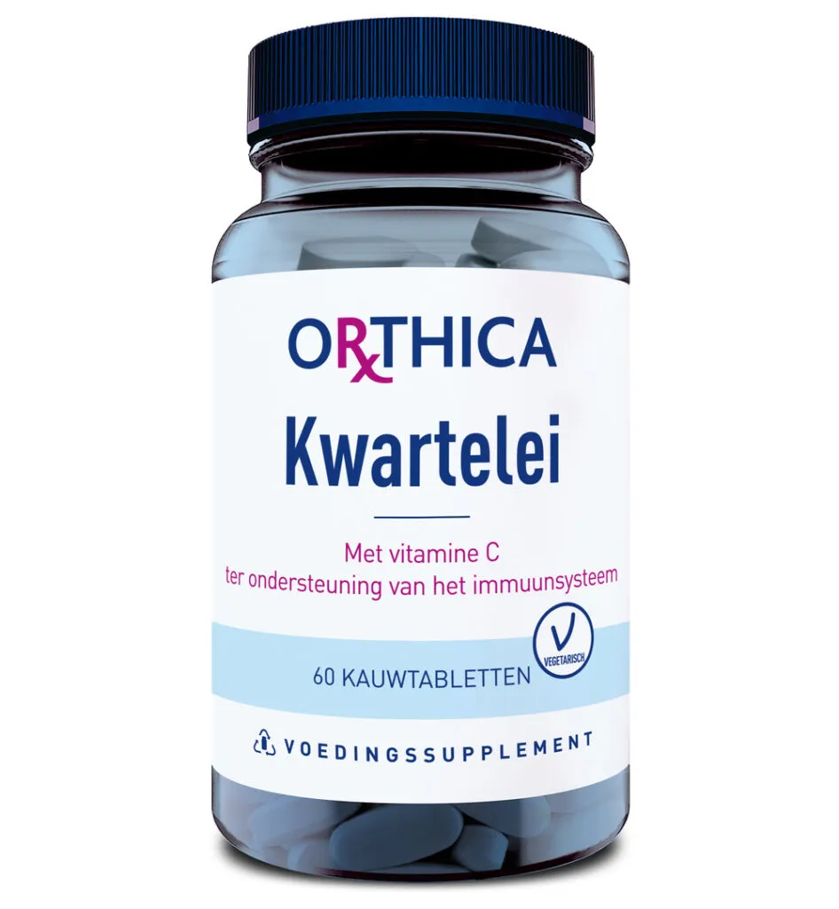 Orthica Kwartelei (60 kauwtabletten)