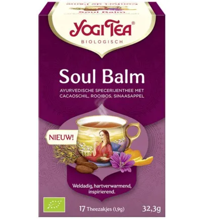 Yogi Tea Soul balm bio (17 stuks)