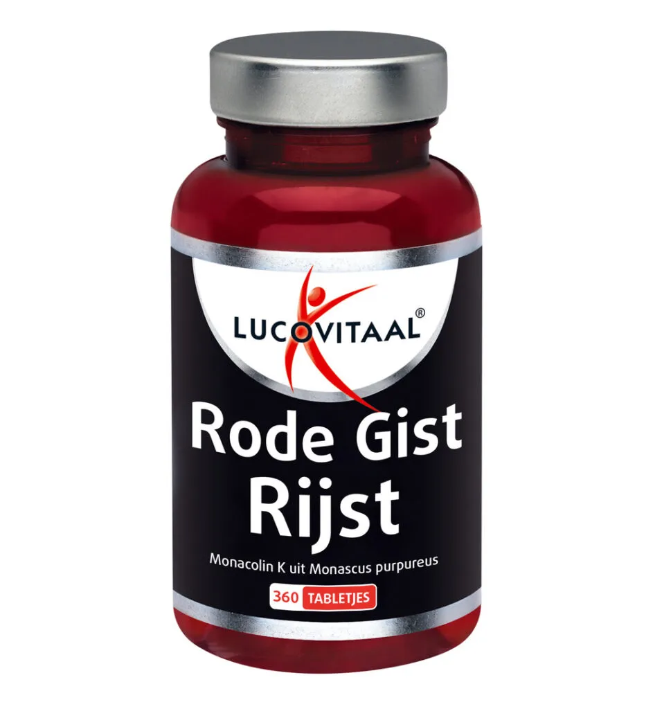 Lucovitaal Rode Gist Rijst (360 tabletjes)