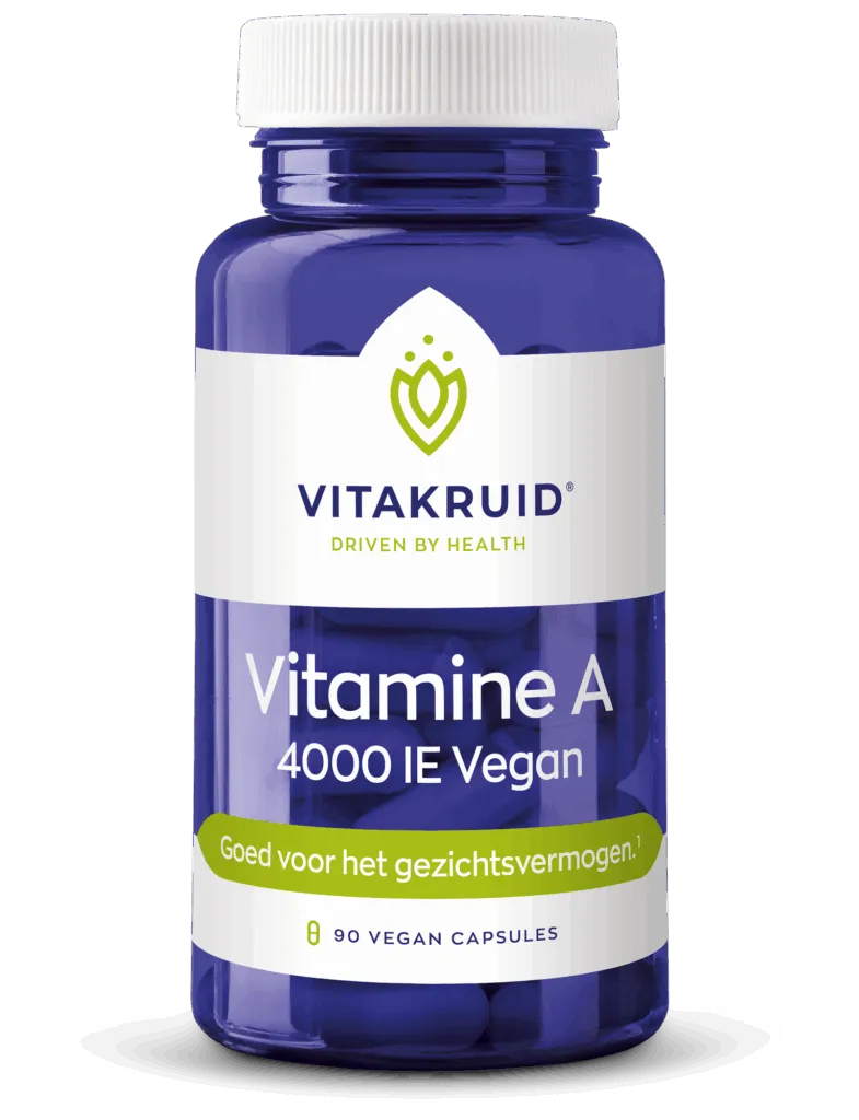Vitakruid Vitamine A Retinol Acetaat 4000 Ie Vegan (90 vega capsules)