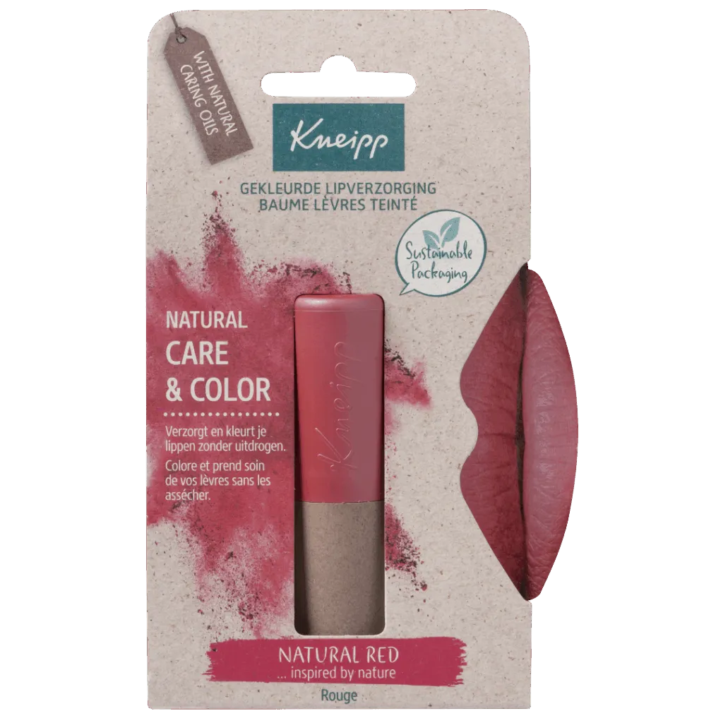 Kneipp Lipcare natural red (3,5 gr)