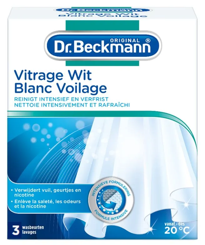 Beckman Vitrage wit (3 x 40 gr)